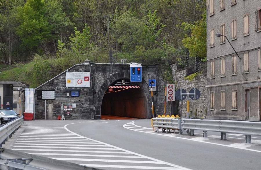 Tunnel di Tenda chiuso stanotte dalle 21 alle 6