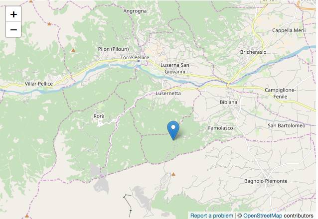 Scossa di terremoto di magnitudo 3.0 avvertita nel Saluzzese