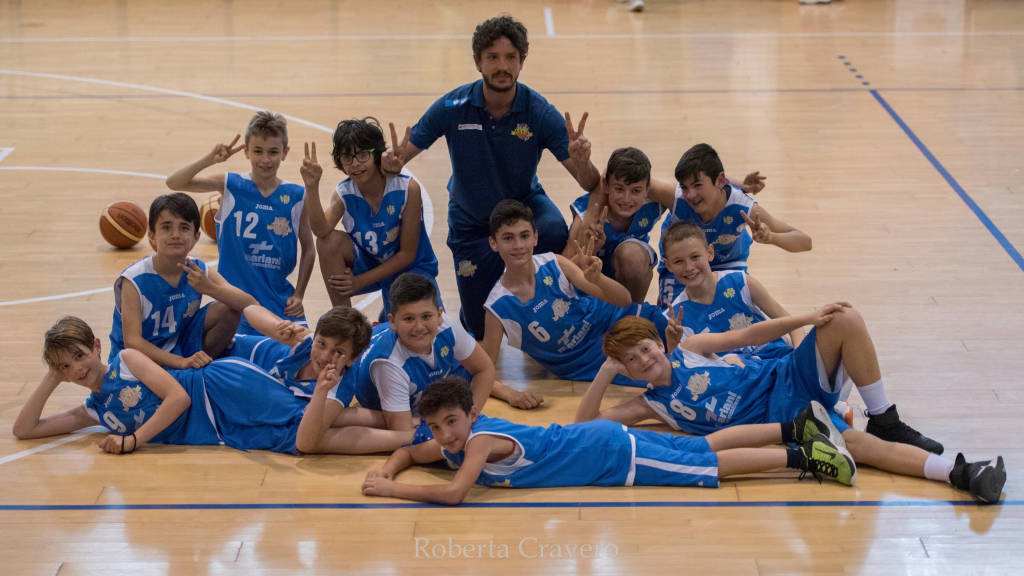 La fossano-centallese Acaja Basketball School under 12 vince il campionato CSI