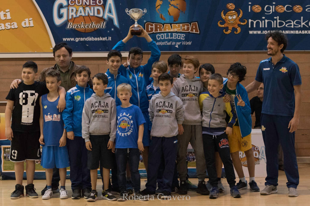 La fossano-centallese Acaja Basketball School under 12 vince il campionato CSI