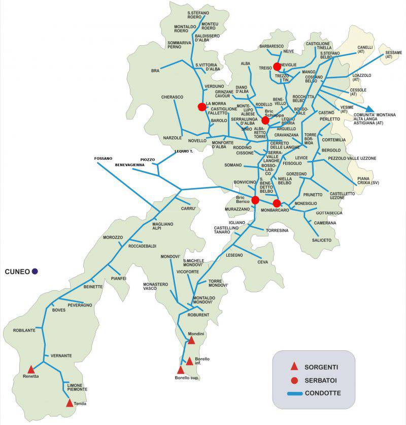 Acquedotto delle Langhe: approvato bilancio e nuovo Cda