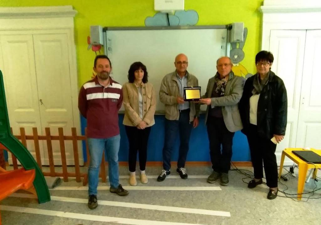 L’asilo “Don Perelli” di Fontanelle (Boves) ringrazia la Fondazione CRC