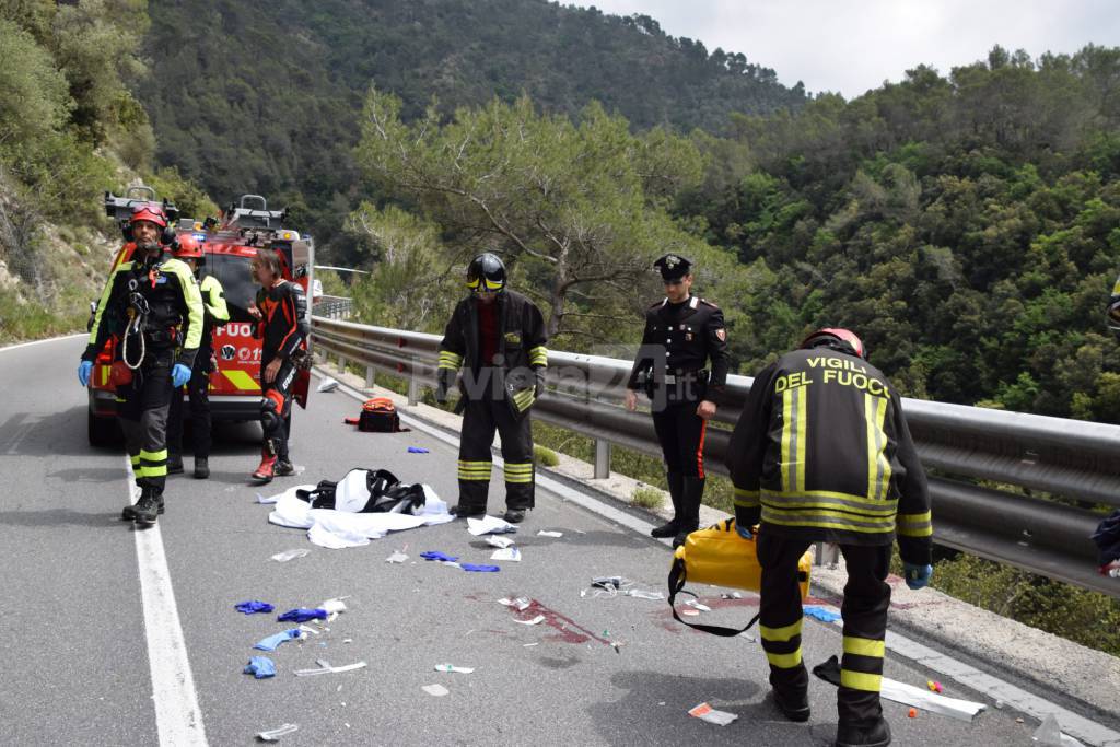 Centauro centallese cade e si ferisce gravemente a Olivetta San Michele (IM)