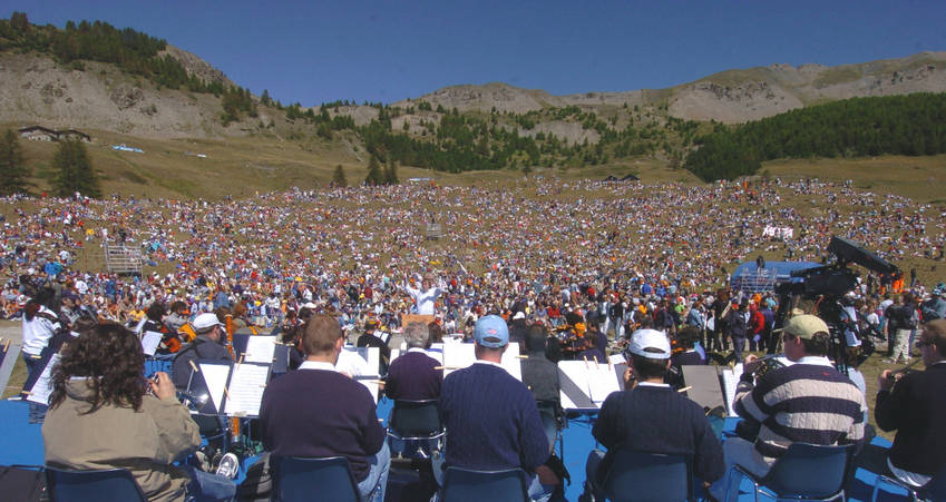 Il Concerto di Ferragosto rimarrà sulle Alpi cuneesi per i prossimi tre anni