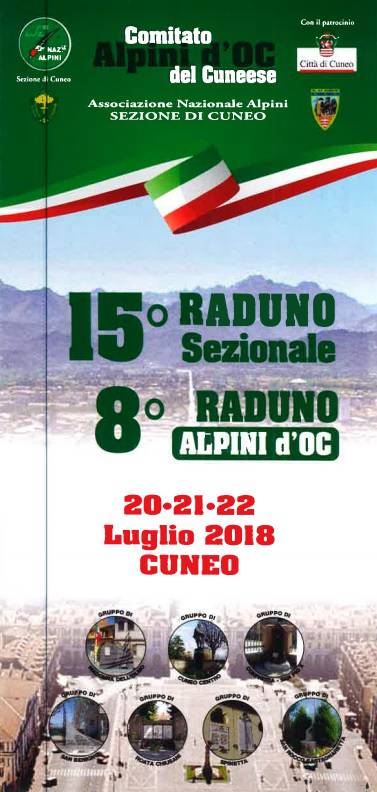Gli Alpini di tutta la provincia si radunano a Cuneo