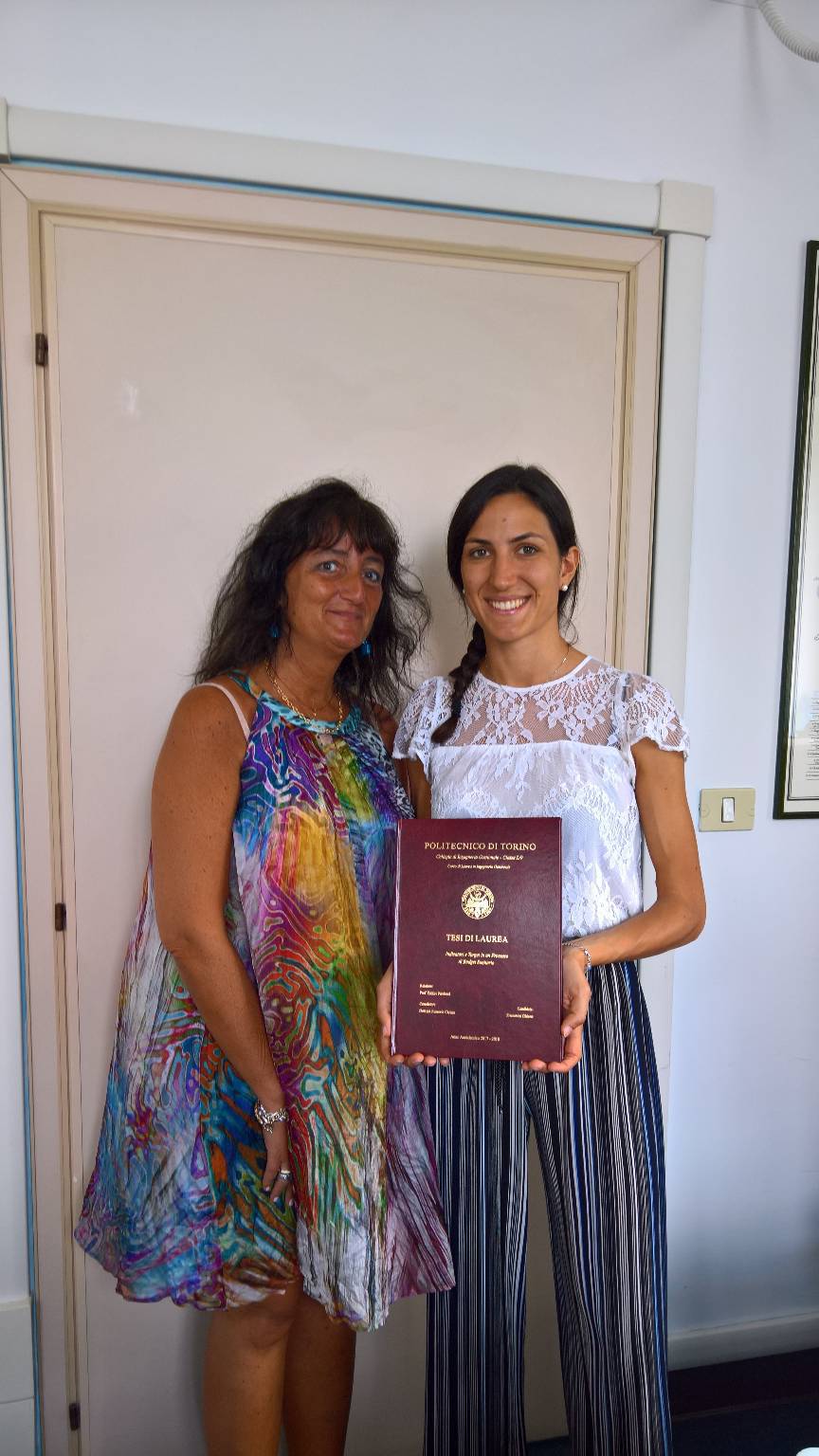 Francesca Ghione si laurea portando la tesi sul processo di budget dell’Asl Cn1