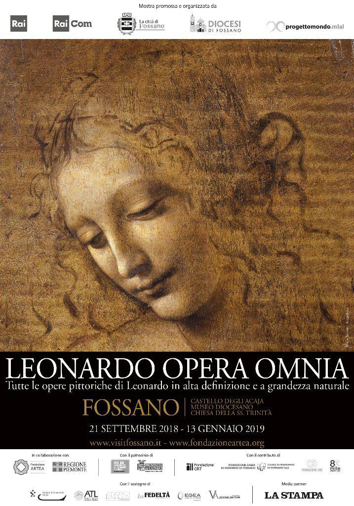 Fossano, “Leonardo Opera Omnia”, da settembre la mostra sul genio fiorentino