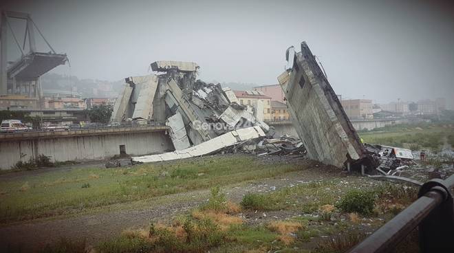 Crollo del ponte Morandi, Battaglia: “Lo Stato dovrebbe garantire la sicurezza”