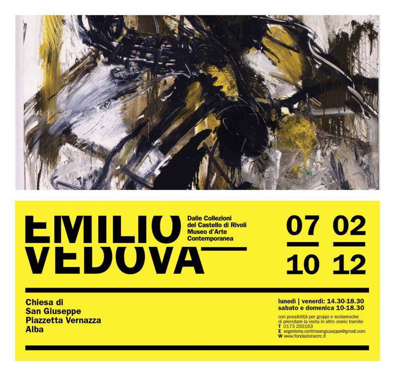 La Fondazione CRC porta ad Alba l’opera di Emilio Vedova
