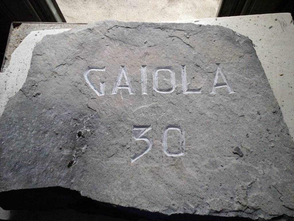Martedi 23 ottobre il Comune di Gaiola a Biella per consegnare la pietra dei caduti della I guerra mondiale