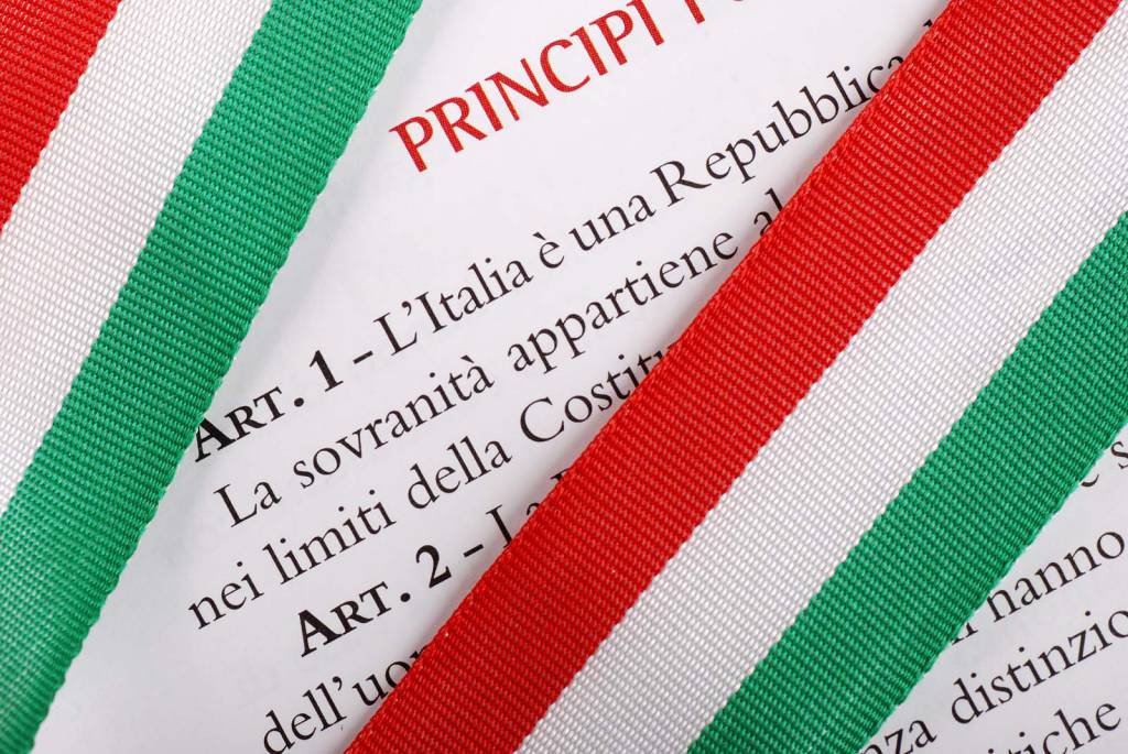 A Busca la Costituzione Italiana ai neo maggiorenni