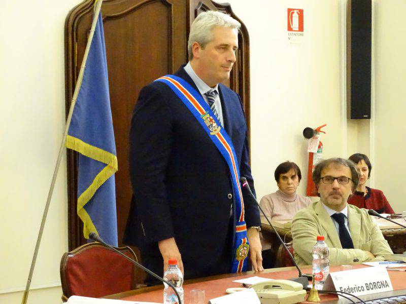 Cuneo, con il giuramento del presidente Borgna si insedia il nuovo Consiglio provinciale