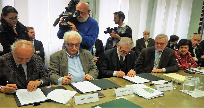 Torino-Lione: firmato il Patto per il Territorio