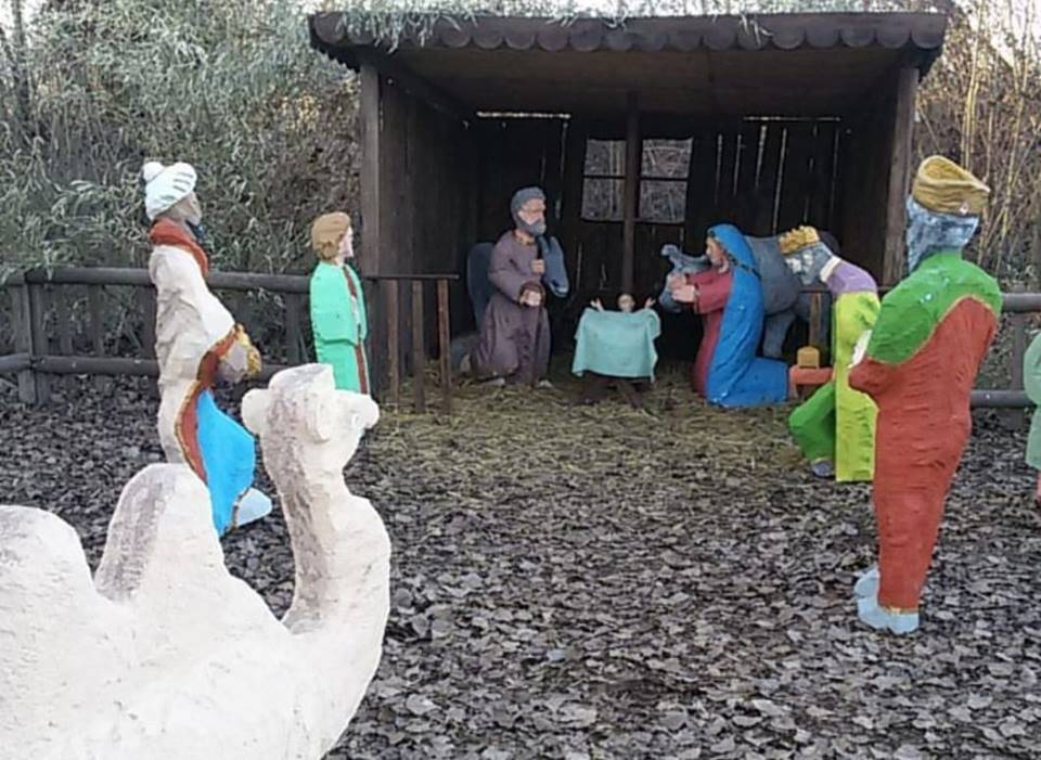 Villafalletto, al Presepe con i pastori verso Betlemme
