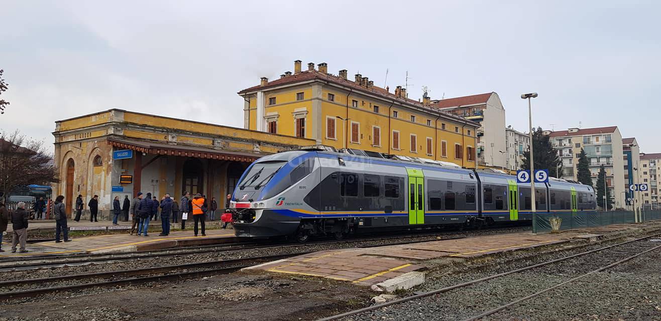 Torna il treno sulla Savigliano-Saluzzo: parte il servizio