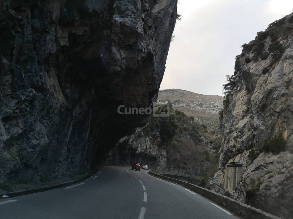Programmati lavori sulla strada statale 20 “del Colle di Tenda e di Valle Roja”