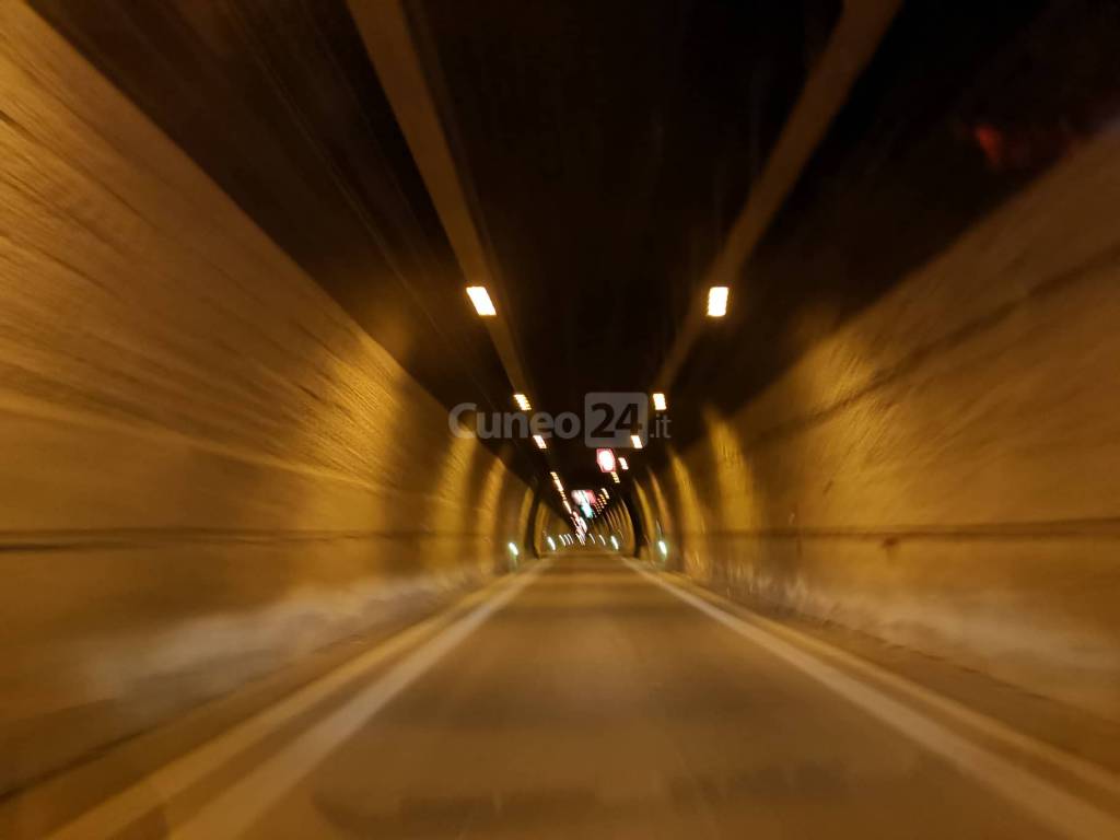 Tunnel di Tenda due notti di chiusura per manutenzione impianti