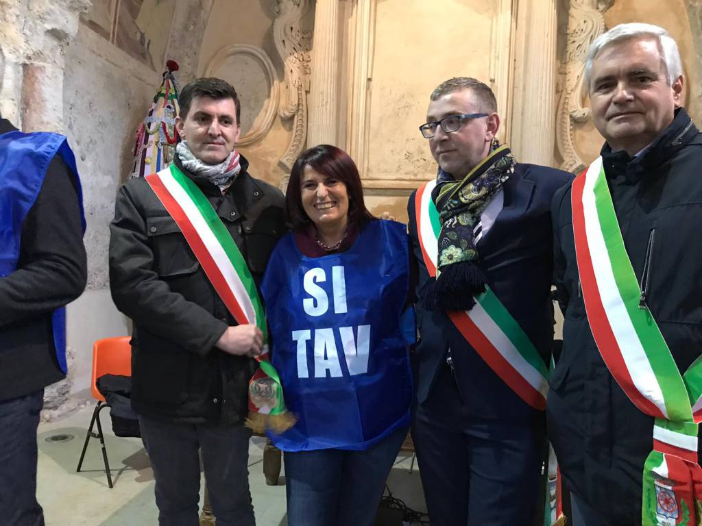Forza Italia cuneese alla manifestazione per Silvano Ollivier, sindaco “Sì Tav” di Chiomonte (To)