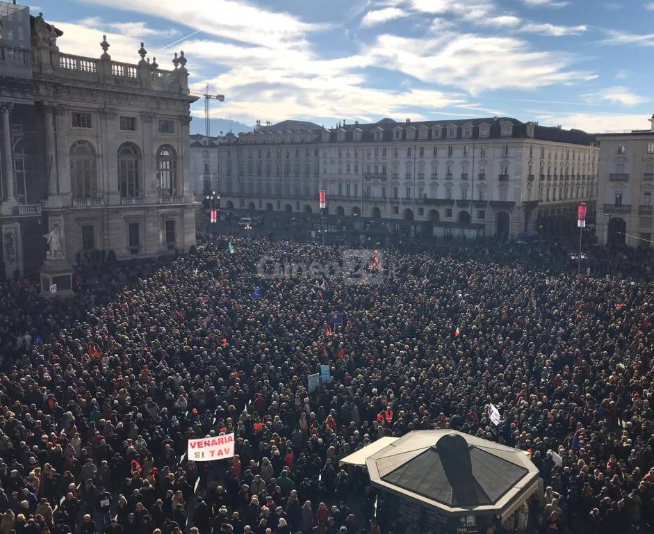 A Torino è il giorno del “Sì-Tav”