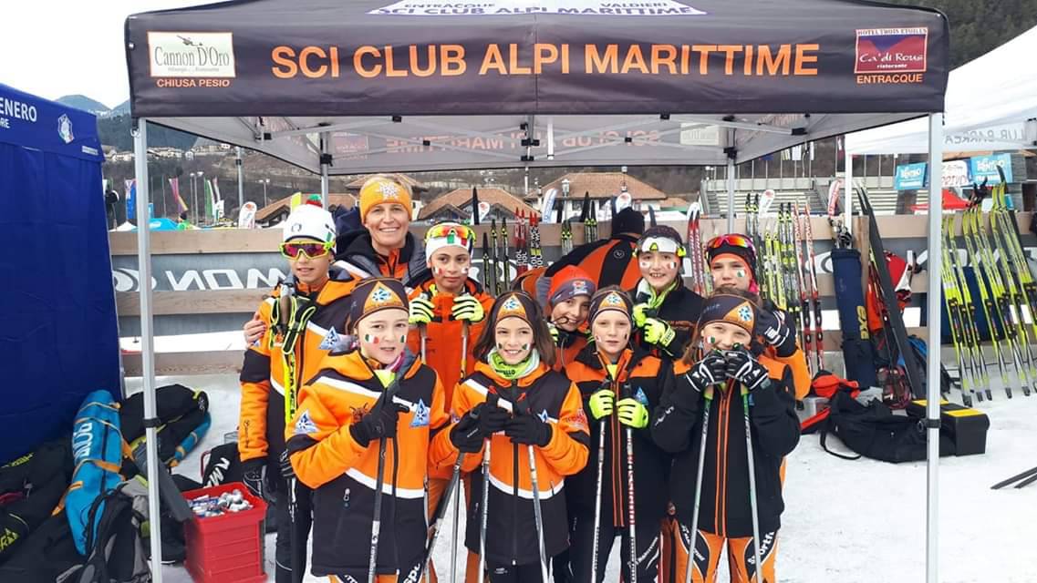 Sci Club Alpi Marittime di Entracque allo Skiri Trophy