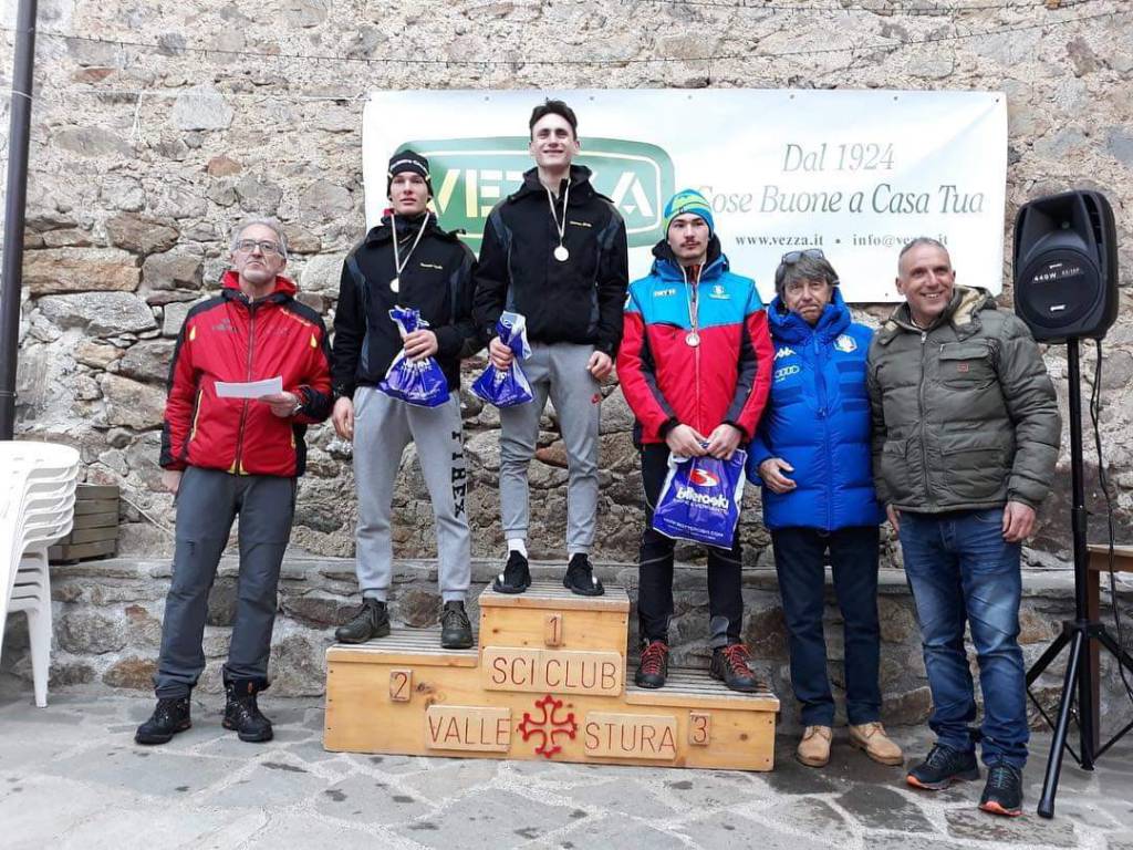 Week end intenso e ricco di medaglie per lo Sci club Entracque Alpi marittime