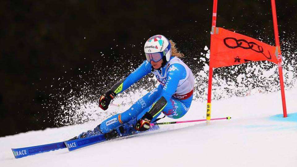 Marta Bassino ai Campionati Italiani Assoluti sulle piste di Cortina d’Ampezzo