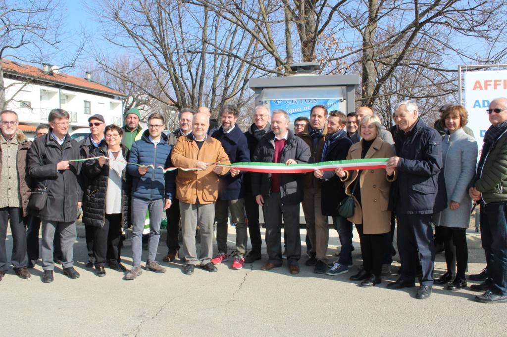 Alba, inaugurate le nuove case dell’acqua in Viale Masera e Corso Europa