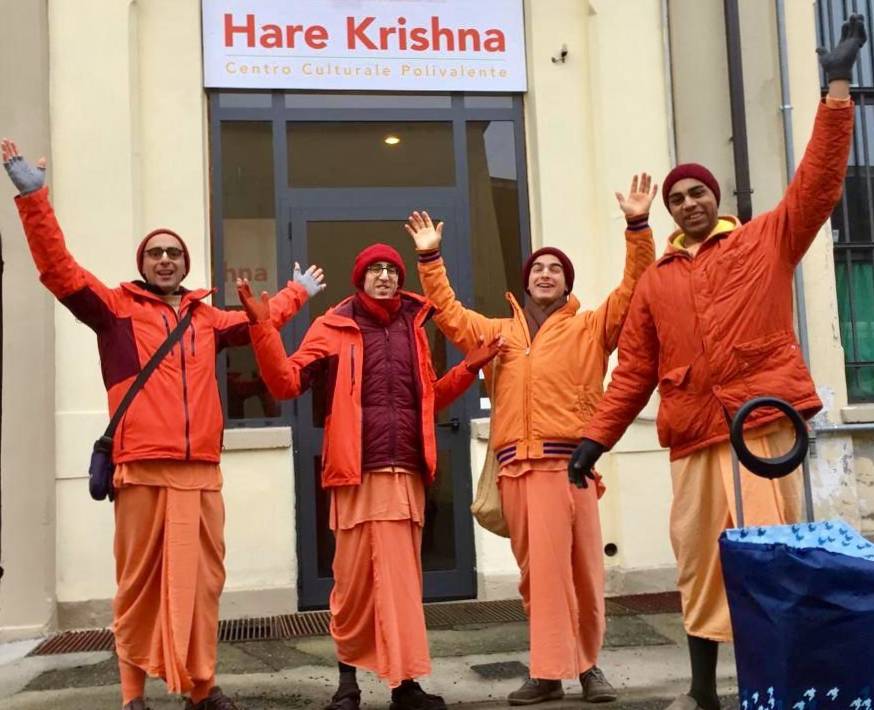 Gli Hare Krishna arrivano a Cuneo
