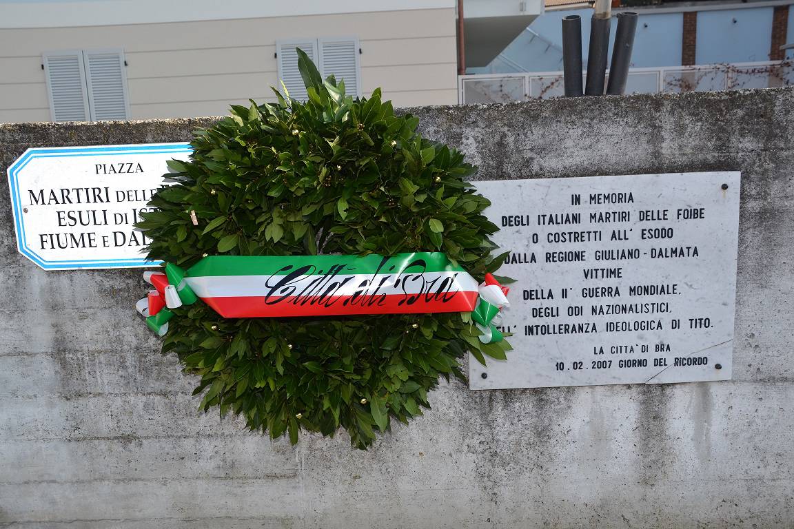 “Cuneo intitoli via o piazza a martiri delle foibe”