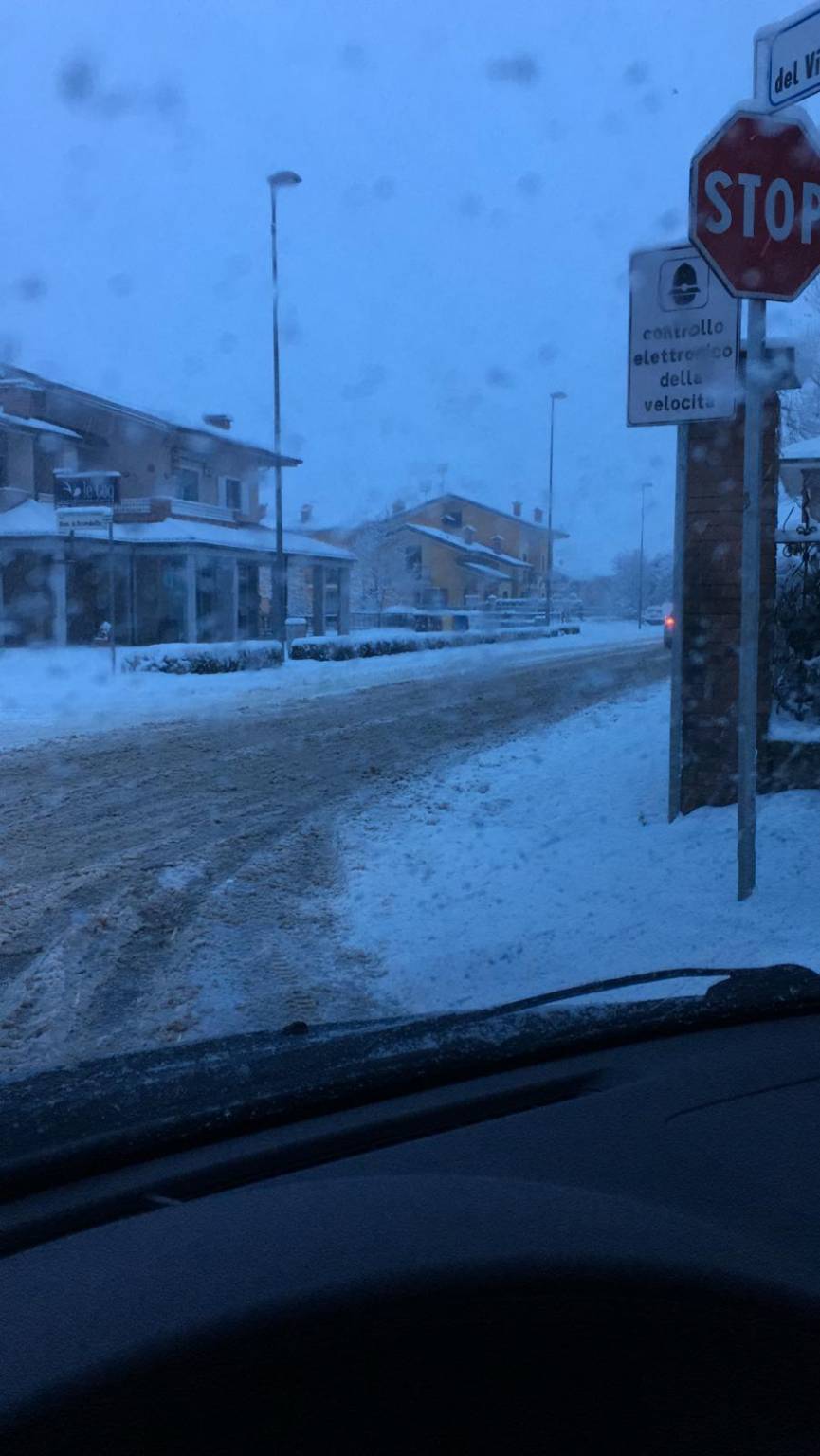 Nevicata del 1° febbraio: le foto dei lettori di Cuneo24