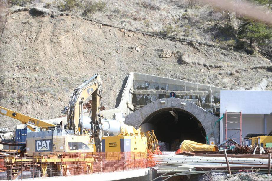 Avanzano le attività di scavo nel nuovo tunnel di Tenda
