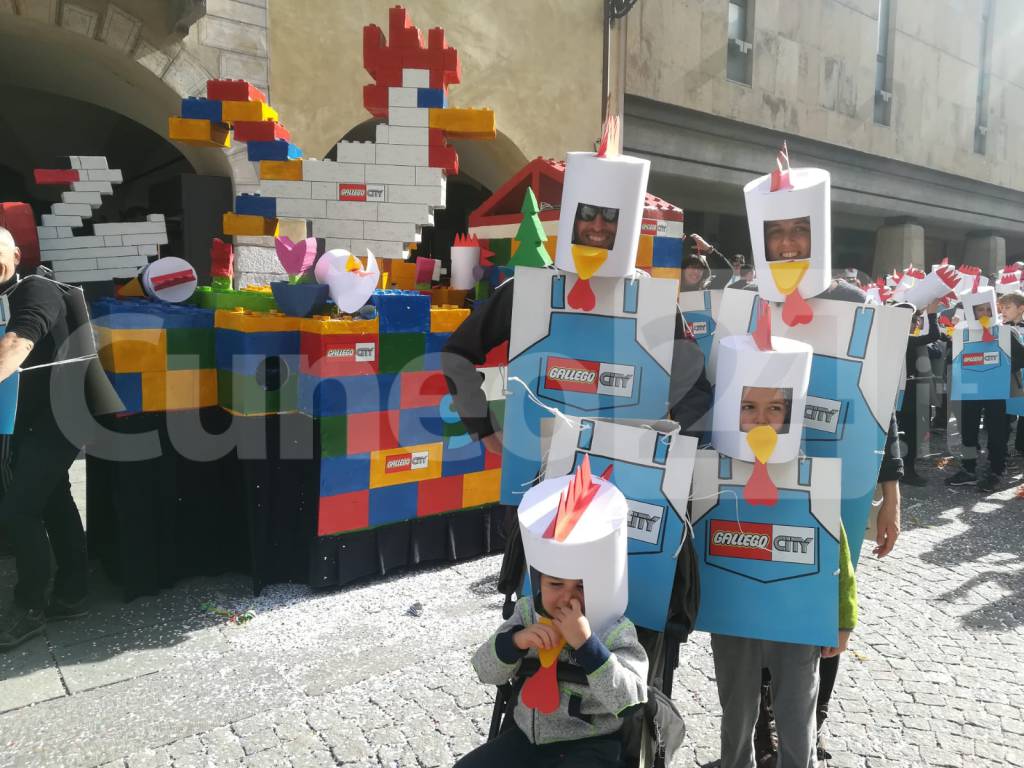 A Cuneo la sfilata della 40ª edizione del Carnevale dei Ragazzi