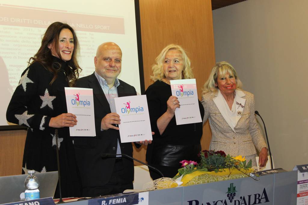 Maria Peano e Maurizio Marello firmano la Carta Europea dei Diritti delle Donne nello Sport
