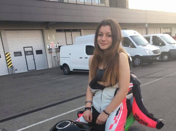 Francesca Cagna del Moto Club Drivers Cuneo parteciperà alle gare del Trofeo Motoestate
