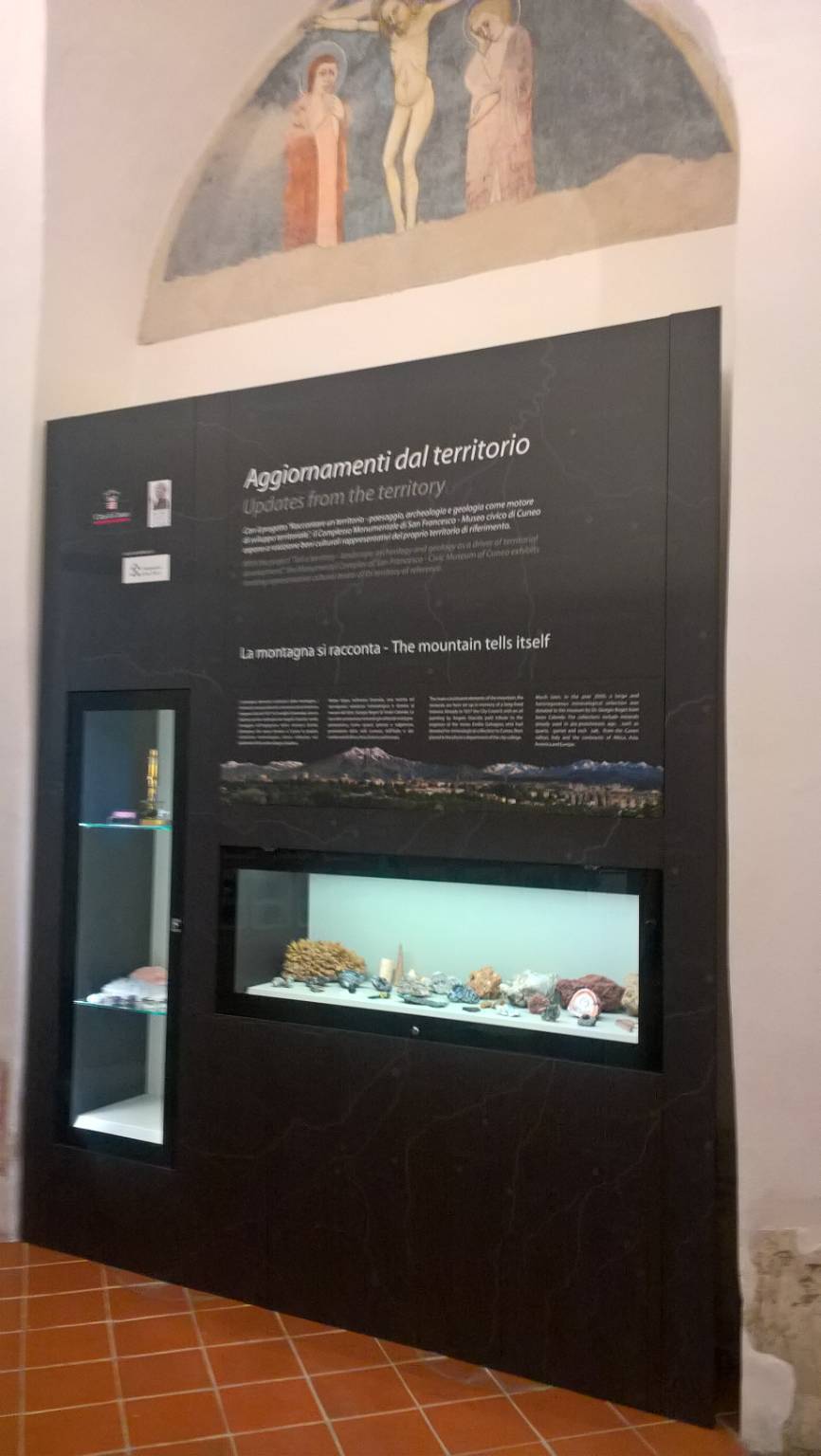 Nuova esposizione di “Minerali dal Mondo” al Museo Civico di Cuneo