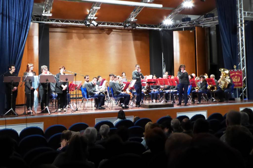 Il «Pinocchio» della Banda Musicale di Peveragno a Borgo San Dalmazzo