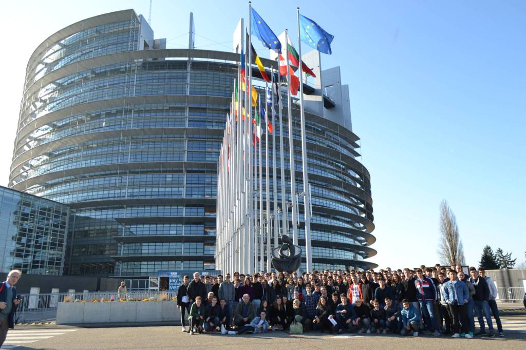 Le 4’ dell’ITIS di Cuneo in visita al Parlamento europeo di Strasburgo