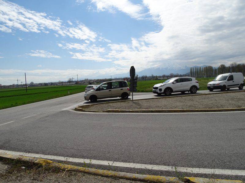 Al via i lavori della rotatoria all’incrocio “bivio Borgo” sulle provinciali Caraglio e Bernezzo