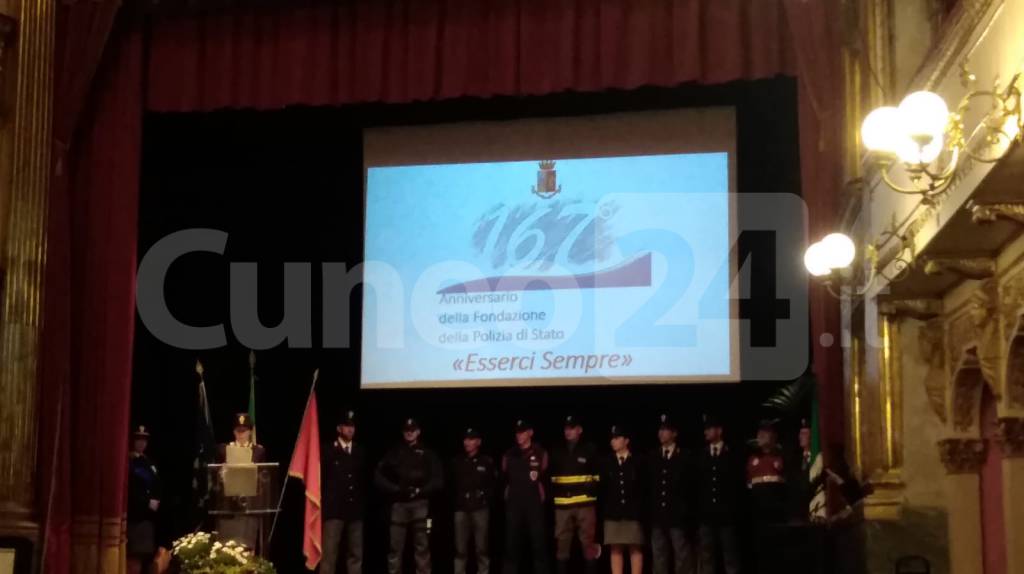 A Cuneo la celebrazione del 167° Anniversario della Fondazione della Polizia di Stato