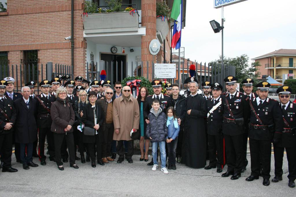 A Sommariva Bosco la cerimonia per i carabinieri morti in un incidente nel 2018
