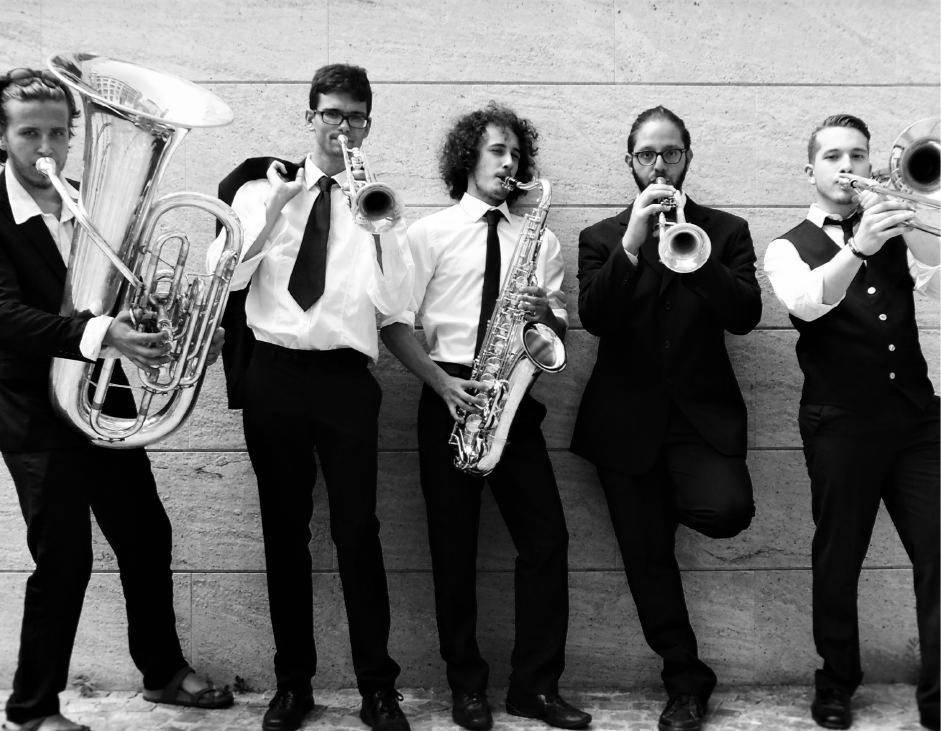 All’International Jazz Day 2019 di Alba il quintetto di fiati Braxophone