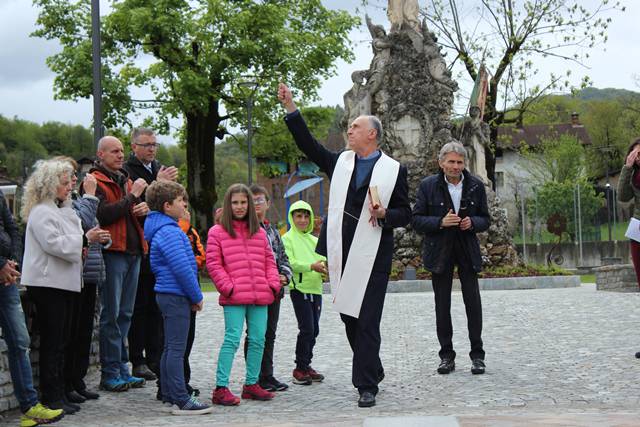 Boves, inaugurato stamane il parco del santuario “Regina Pacis” di Fontanelle