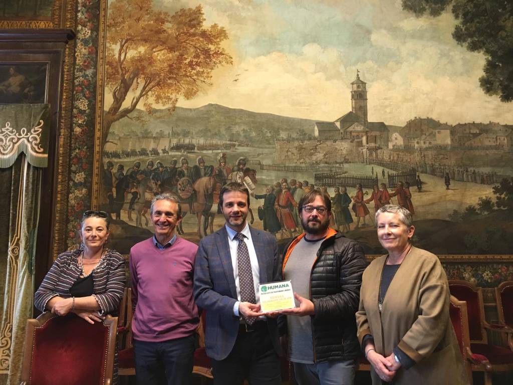 Il Comune di Cuneo vince il premio “HUMANA Eco-Solidarity Award 2019”