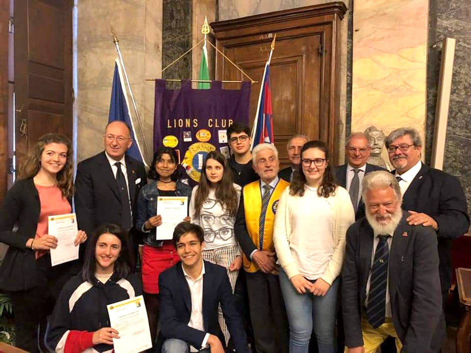 Cuneo, consegnato il “Premio eloquenza” del Distretto 108Ia3 del Lions Internazional