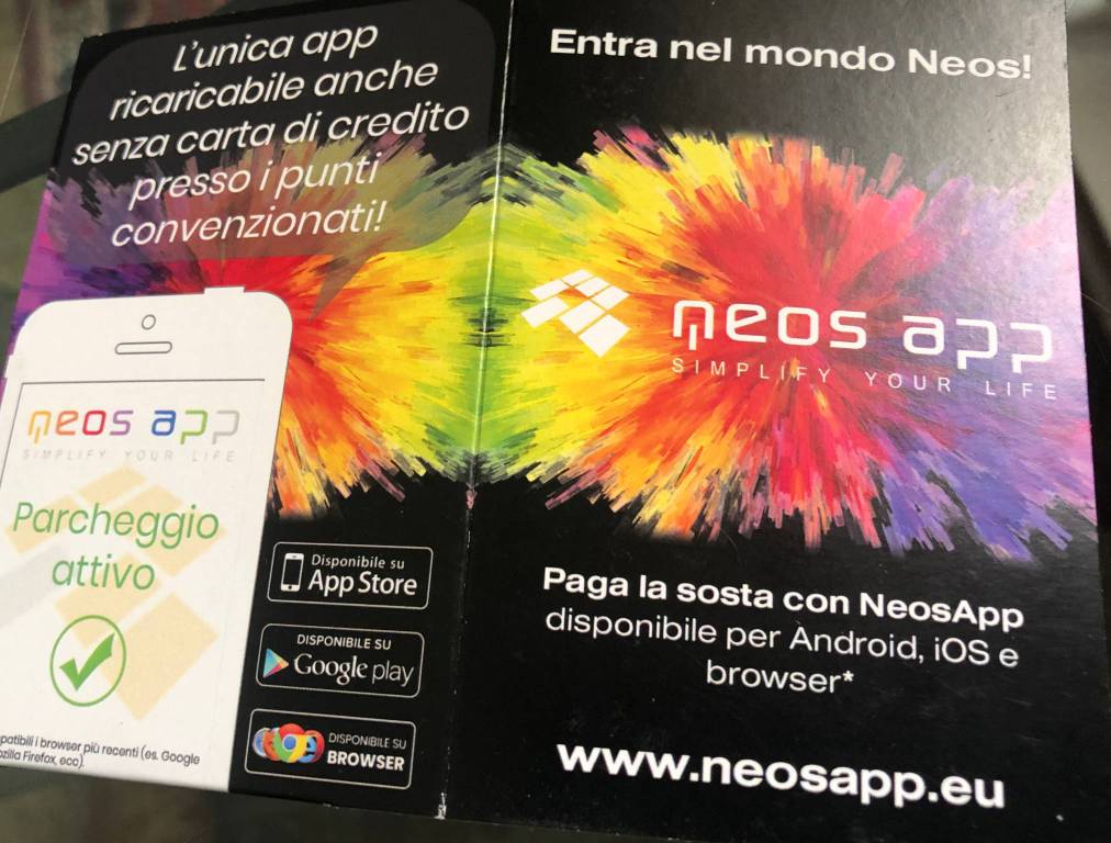 Arriva a Fossano Neos App, la nuova applicazione per il pagamento del parcheggio