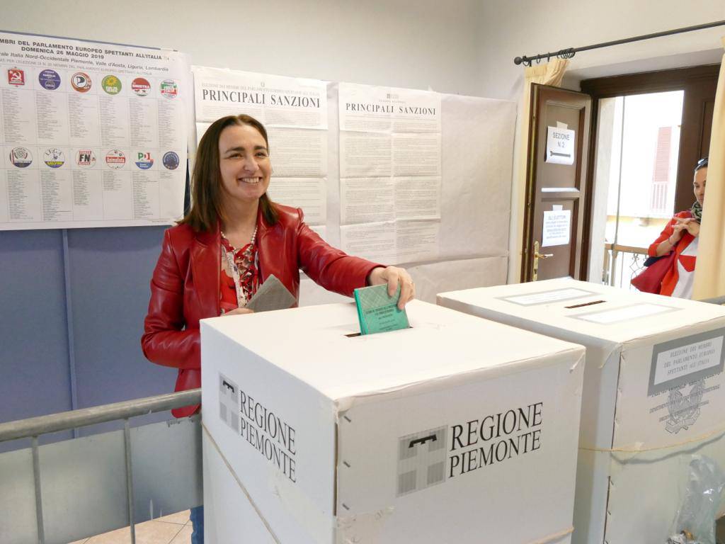 Gianna Gancia ha votato a Narzole