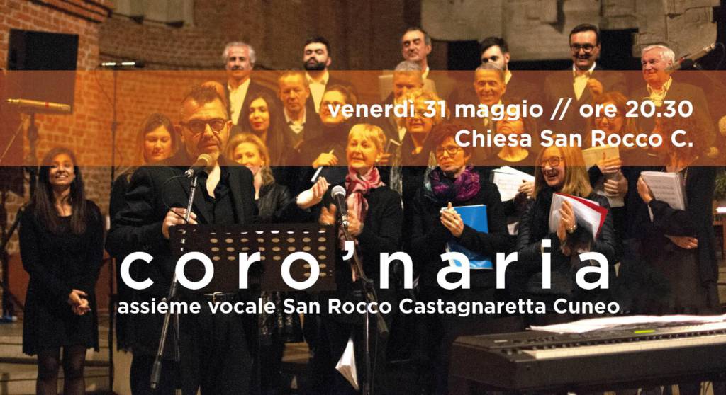 L’assieme vocale Coro’naria si esibisce a San Rocco Castagnaretta