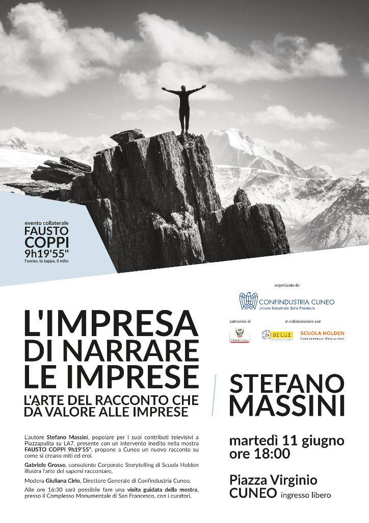 A Cuneo, “l’impresa di narrare le imprese – l’arte del racconto che dà valore all’azienda”