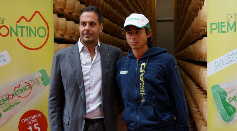 Scarnafigi, la Valgrana ha siglato una partnership con la promessa del tennis cuneese Andrea Gola