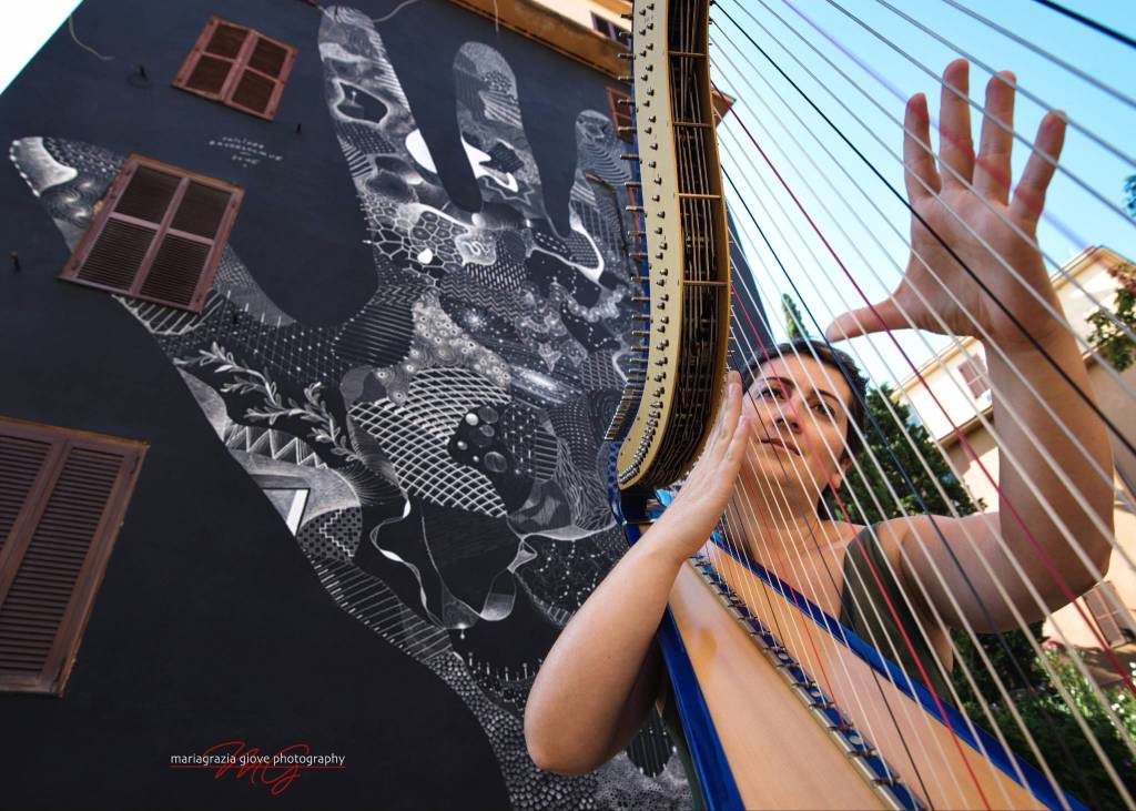 L’arpa jazz di Marcella Carboni a Pocapaglia col Roero Music Fest